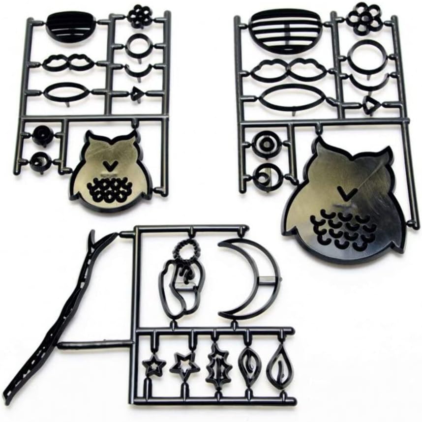 Emporte Pièce Patchwork “Famille Hibou” – Image 2