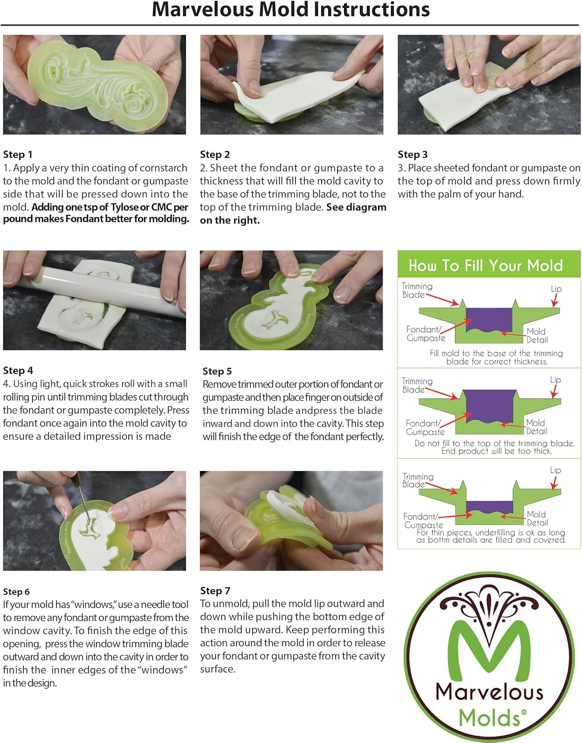 Moule grande plume (moule en 2 parties) – 10,80 x 2,70 cm – Marvelous Molds – Image 7