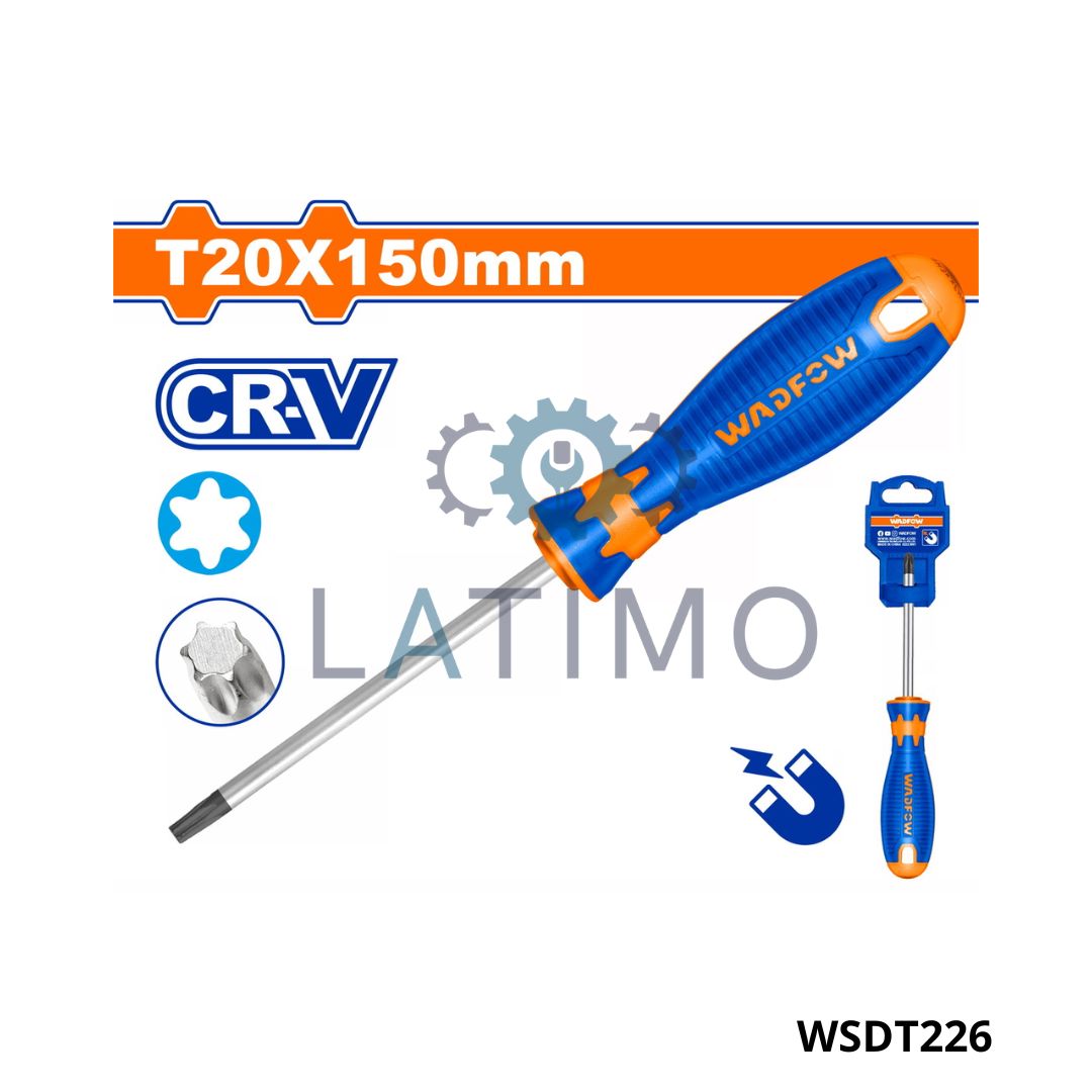 WADFOW Tournevis torx t20x150mm WSDT226