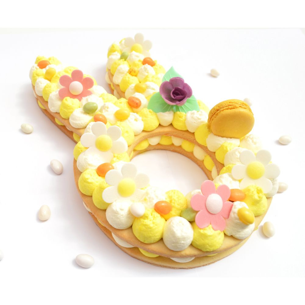 2 gabarits en forme de fleur et lapin – Image 4