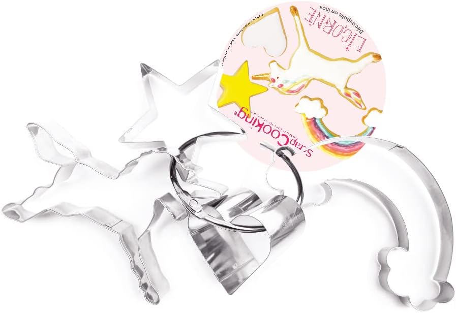 4 Découpoirs sur cintre Licorne